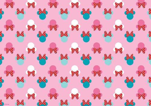 Minnie Mouse Edible Character Pattern Sheet - Click Image to Close
